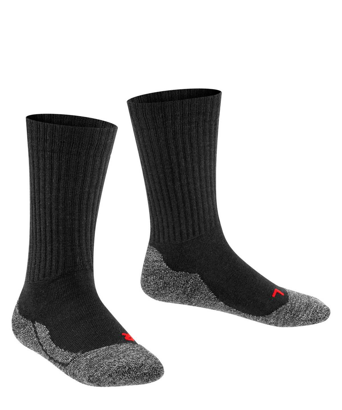 Skarpetki Falke Active Warm Socks Dziecięce Czarne | QJNIDU-741