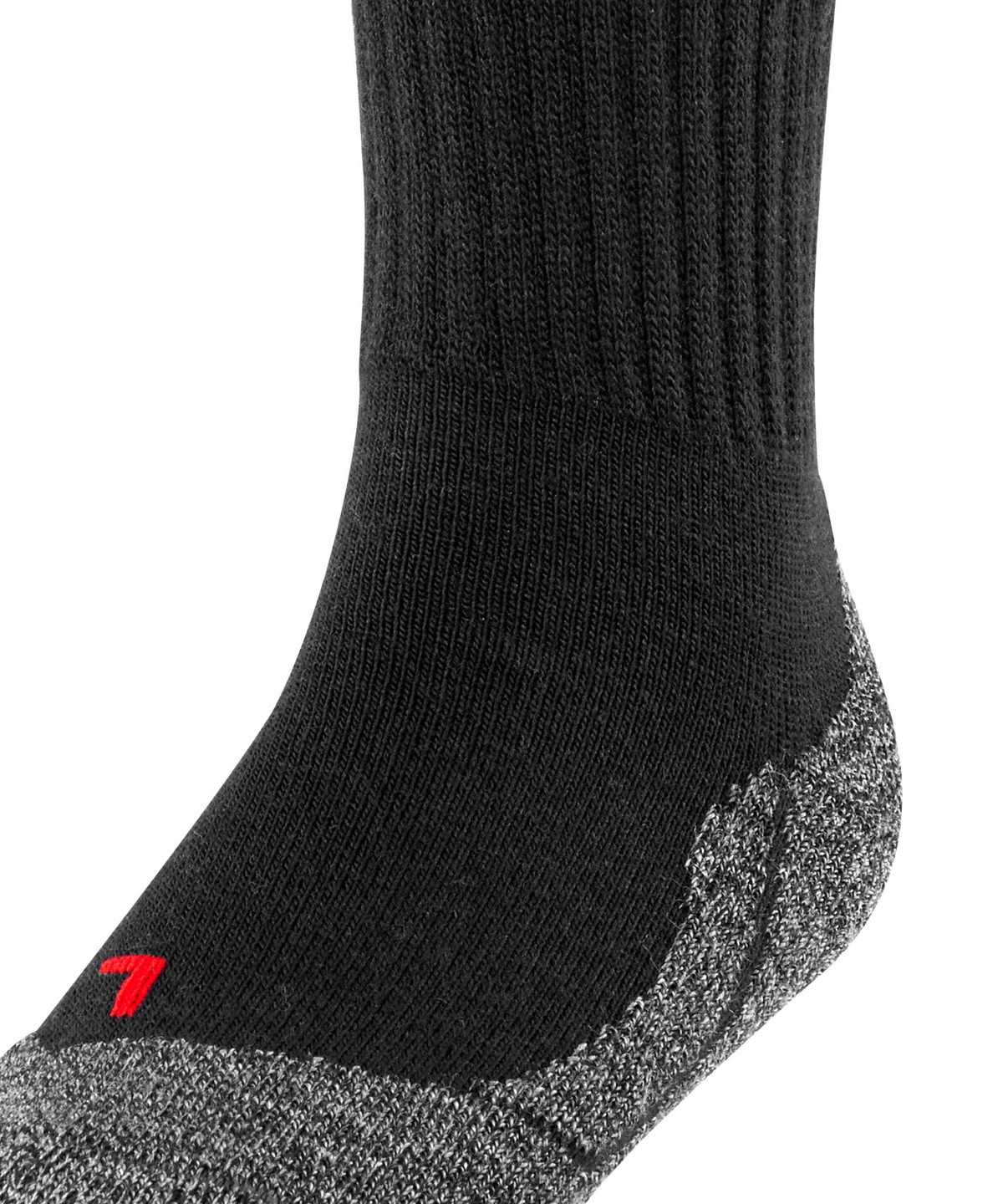 Skarpetki Falke Active Warm Socks Dziecięce Czarne | QJNIDU-741