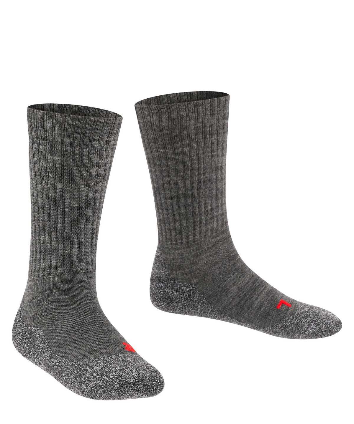 Skarpetki Falke Active Warm Socks Dziecięce Szare | AGJXKI-894