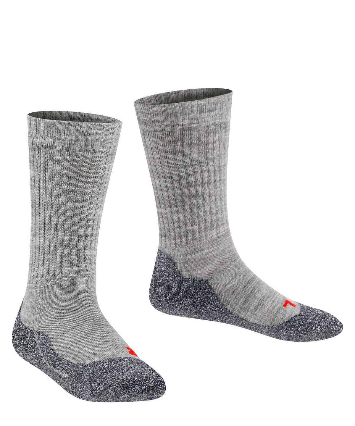 Skarpetki Falke Active Warm Socks Dziecięce Szare | YHDMCG-712