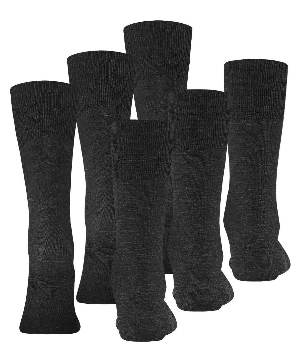 Skarpetki Falke Airport 3-Pack Socks Męskie Szare | XPGFLC-028