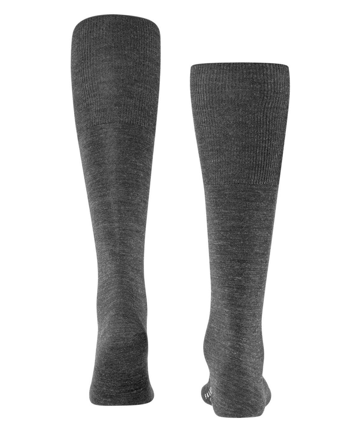 Skarpetki Falke Airport Knee-high Socks Męskie Szare | HNFCWG-085