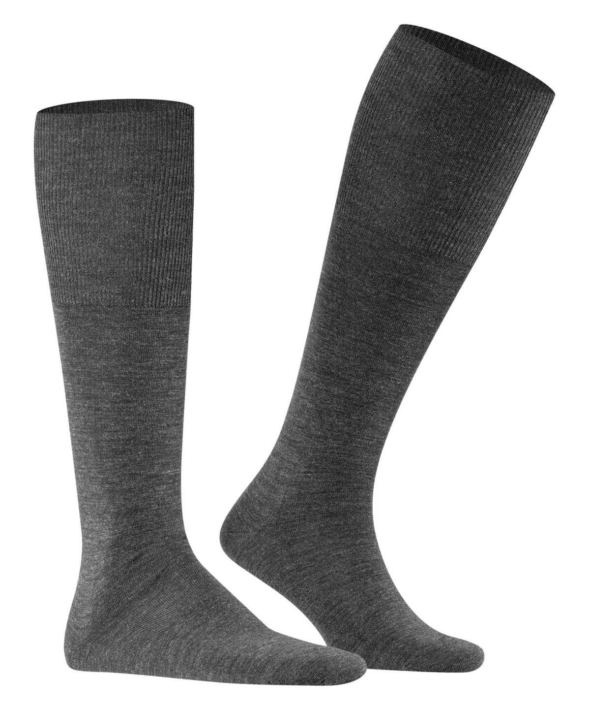 Skarpetki Falke Airport Knee-high Socks Męskie Szare | HNFCWG-085