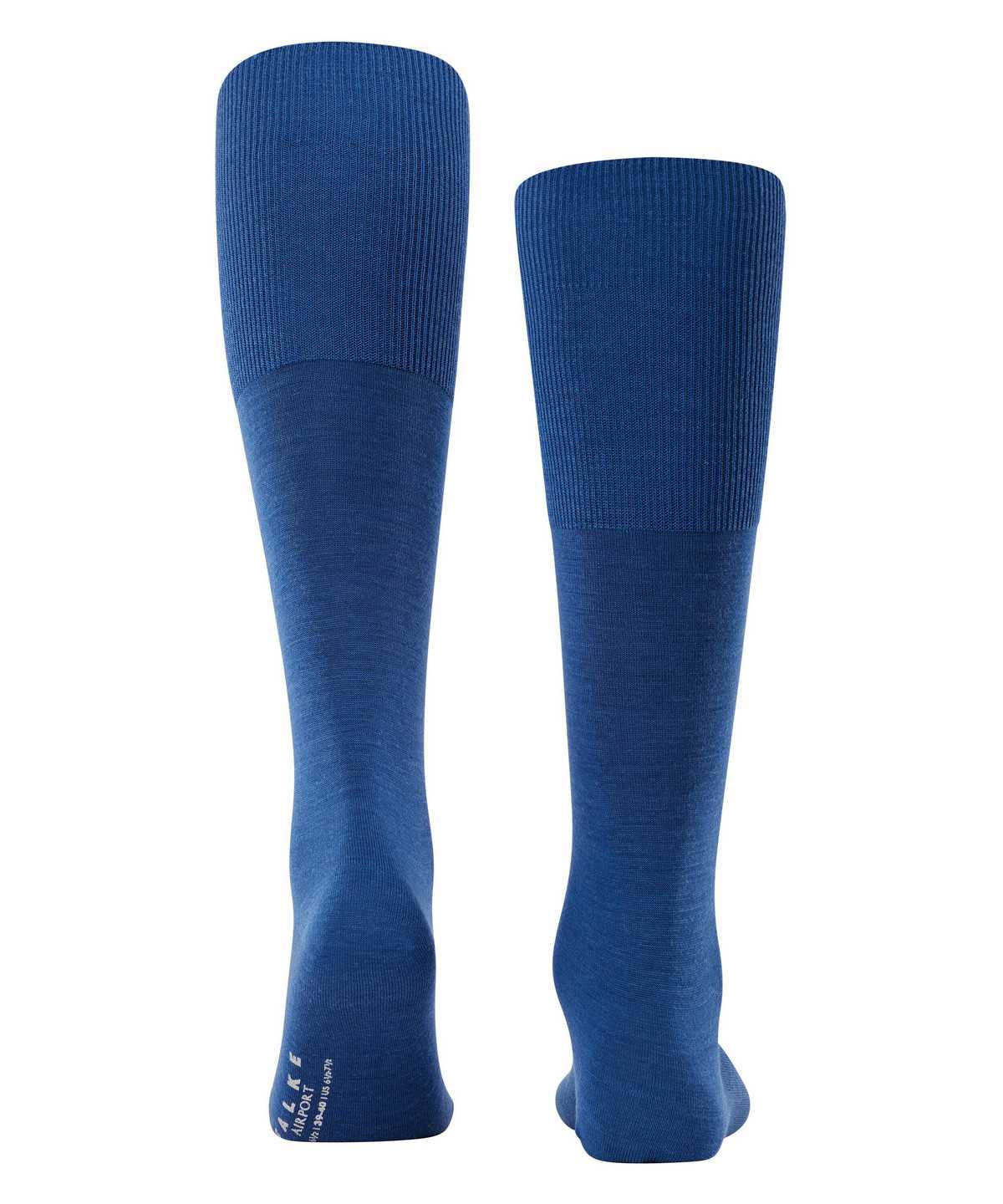 Skarpetki Falke Airport Knee-high Socks Męskie Niebieskie | ULASPQ-290