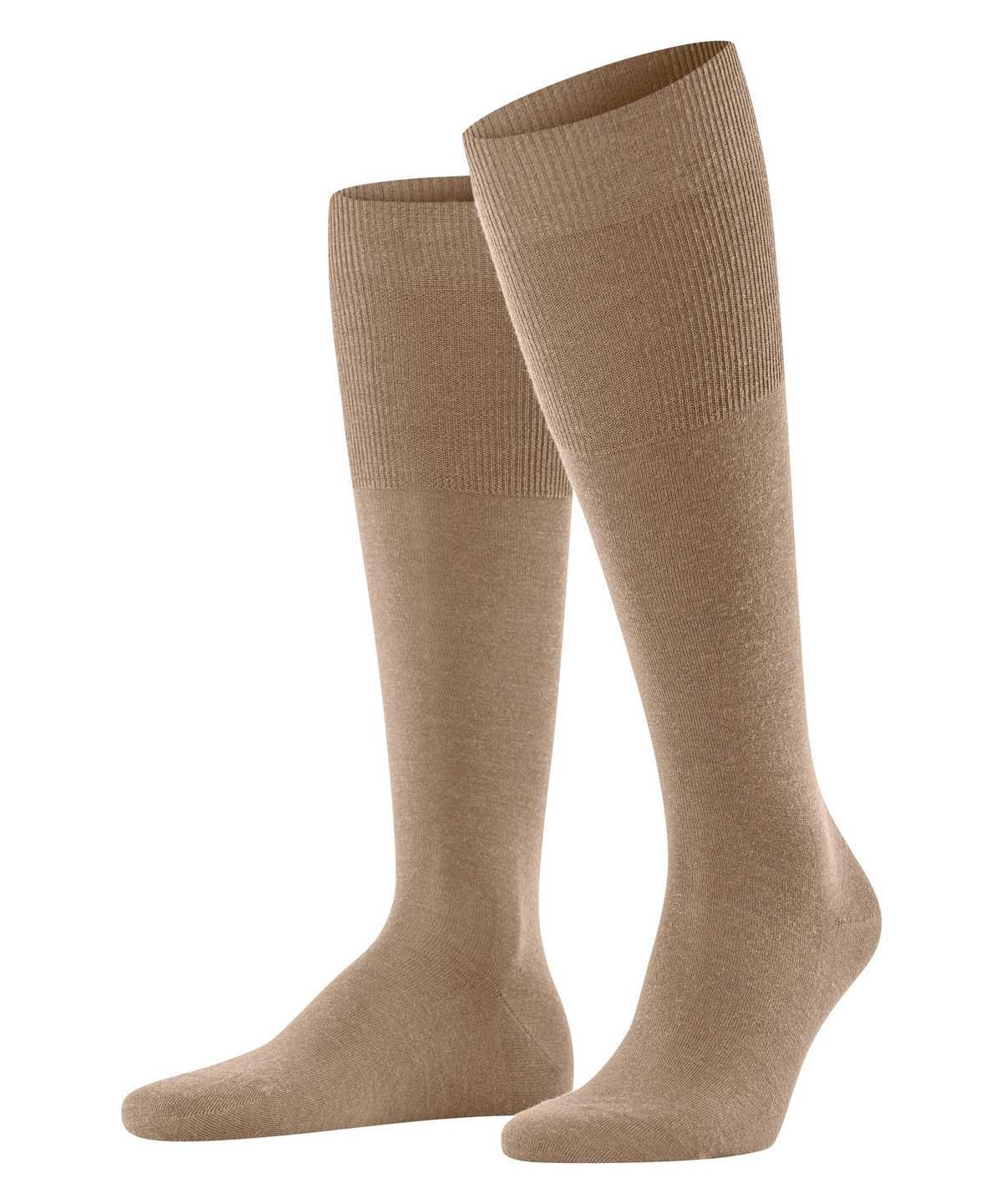 Skarpetki Falke Airport Knee-high Socks Męskie Brązowe | ZJWUPG-968