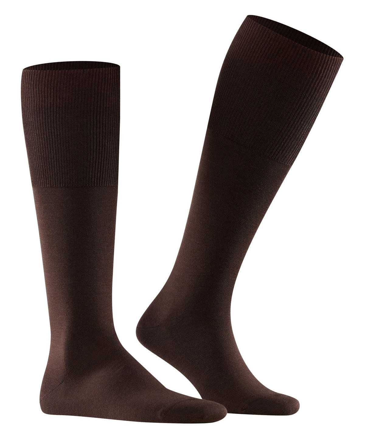 Skarpetki Falke Airport Knee-high Socks Męskie Brązowe | RGCATL-685