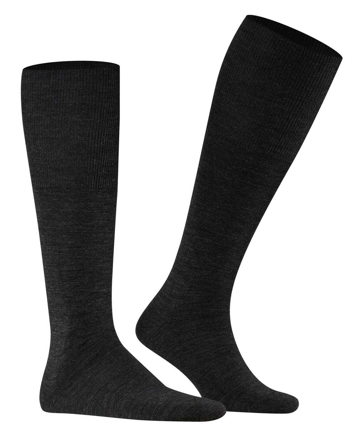 Skarpetki Falke Airport Knee-high Socks Męskie Szare | LKTEDI-168