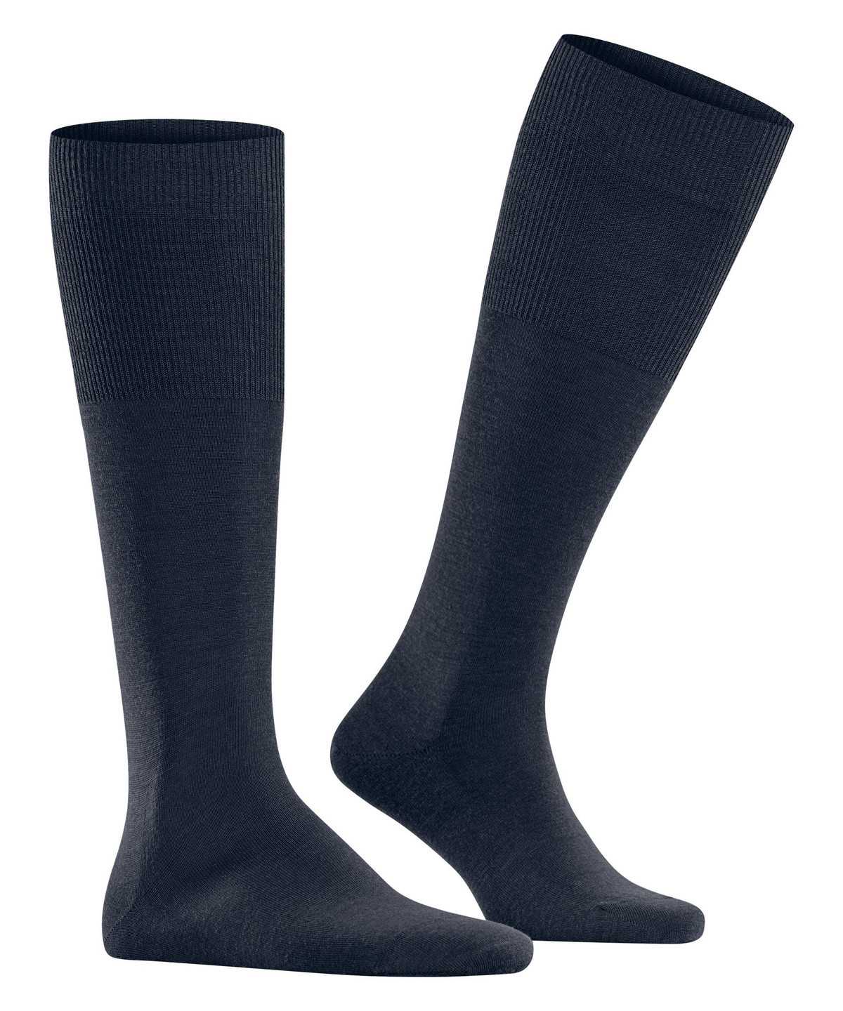 Skarpetki Falke Airport Knee-high Socks Męskie Niebieskie | BWSZMY-428