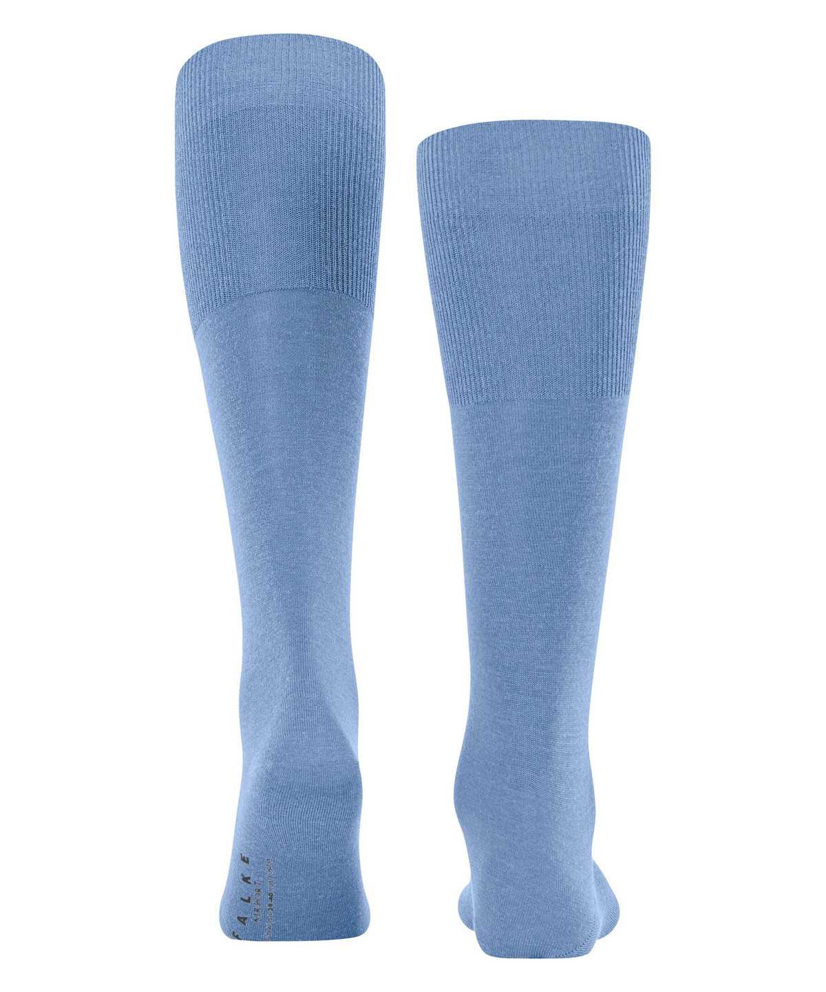 Skarpetki Falke Airport Knee-high Socks Męskie Niebieskie | ZHKVMP-153