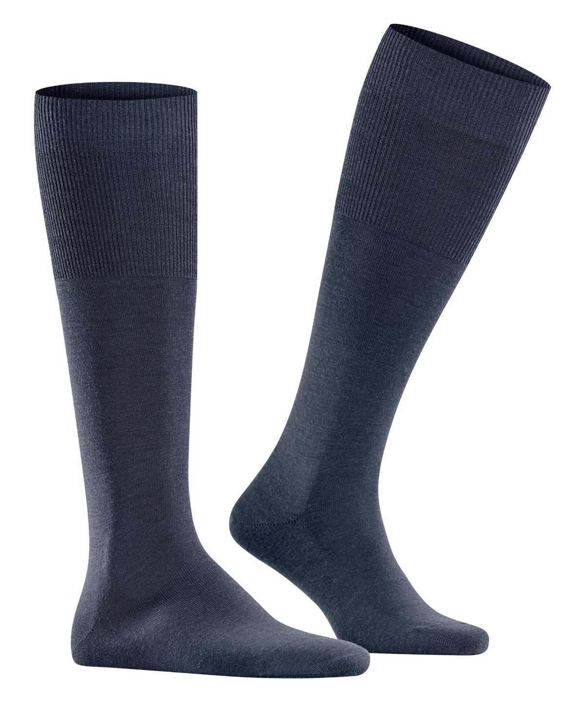 Skarpetki Falke Airport Knee-high Socks Męskie Niebieskie | CZUKXB-642