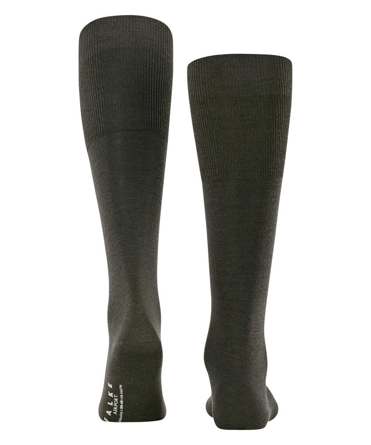 Skarpetki Falke Airport Knee-high Socks Męskie Zielone | UJXGVZ-372