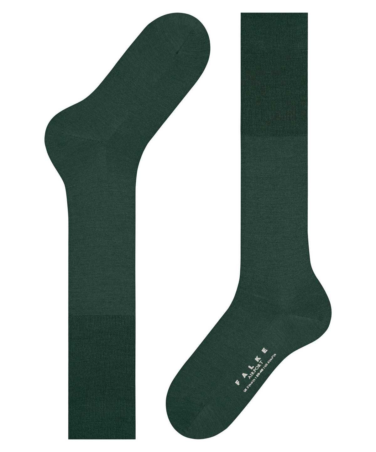 Skarpetki Falke Airport Knee-high Socks Męskie Zielone | ESTWMC-576