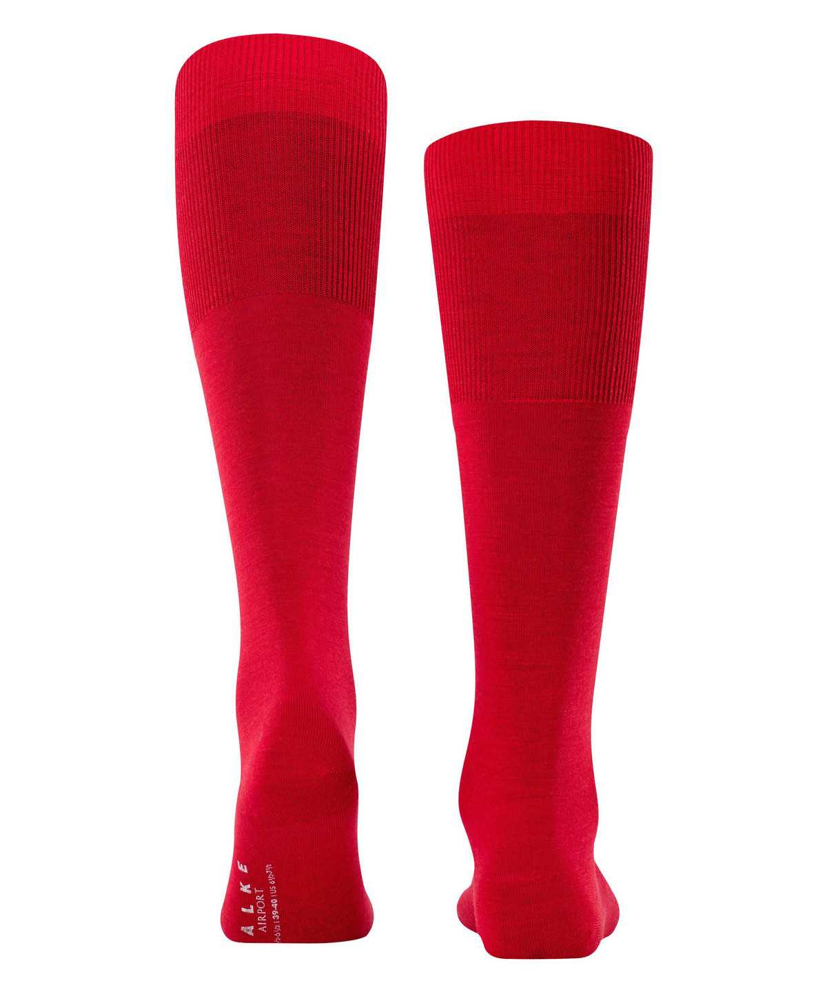 Skarpetki Falke Airport Knee-high Socks Męskie Czerwone | PJEGMF-437