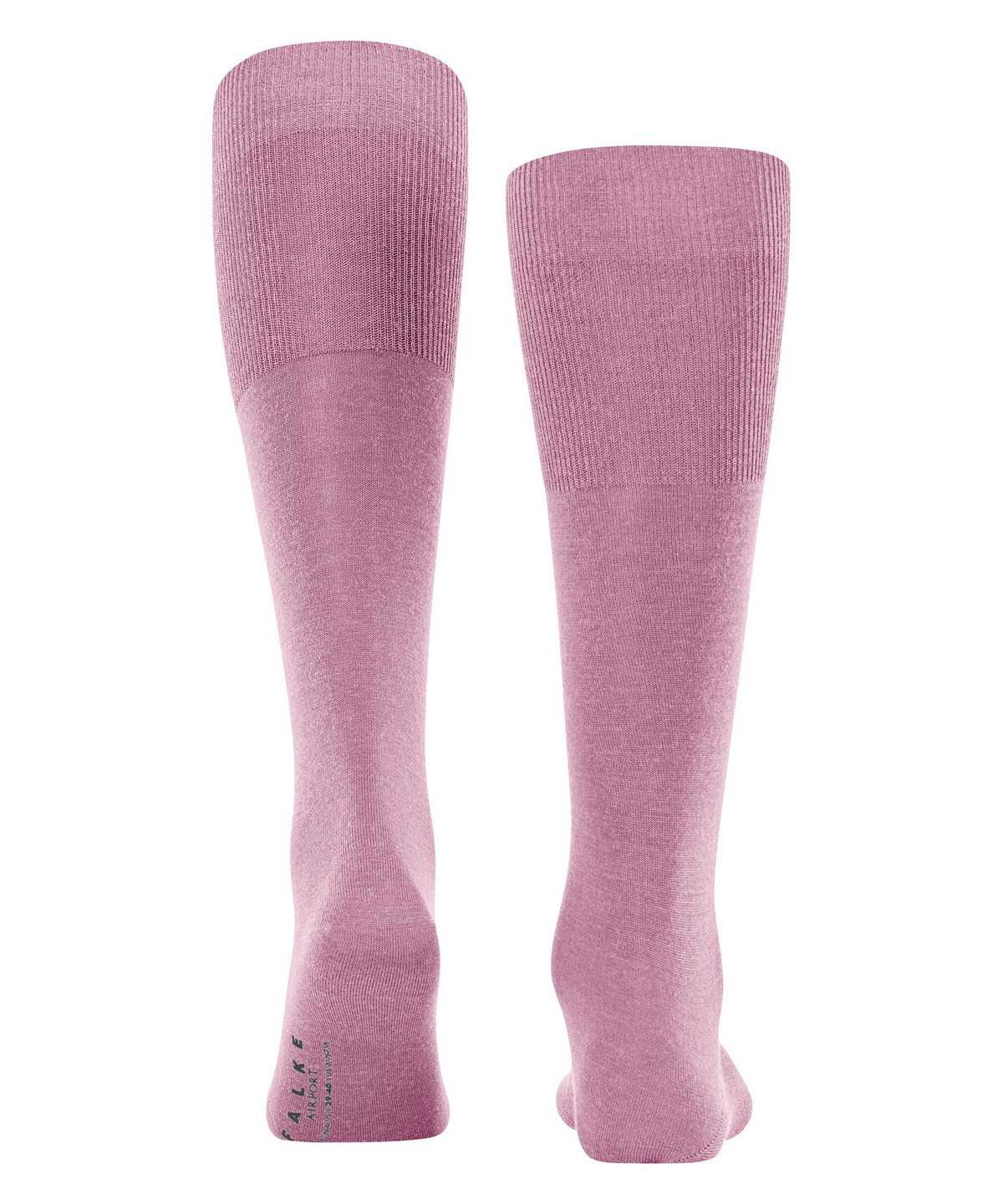 Skarpetki Falke Airport Knee-high Socks Męskie Różowe | YOKPDX-632