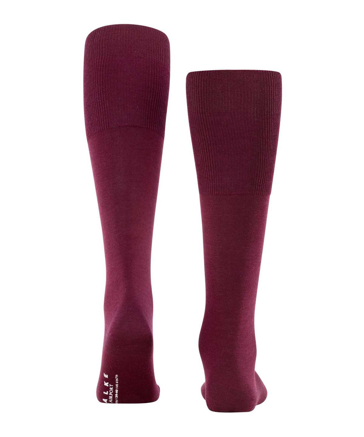 Skarpetki Falke Airport Knee-high Socks Męskie Czerwone | VAILKG-745