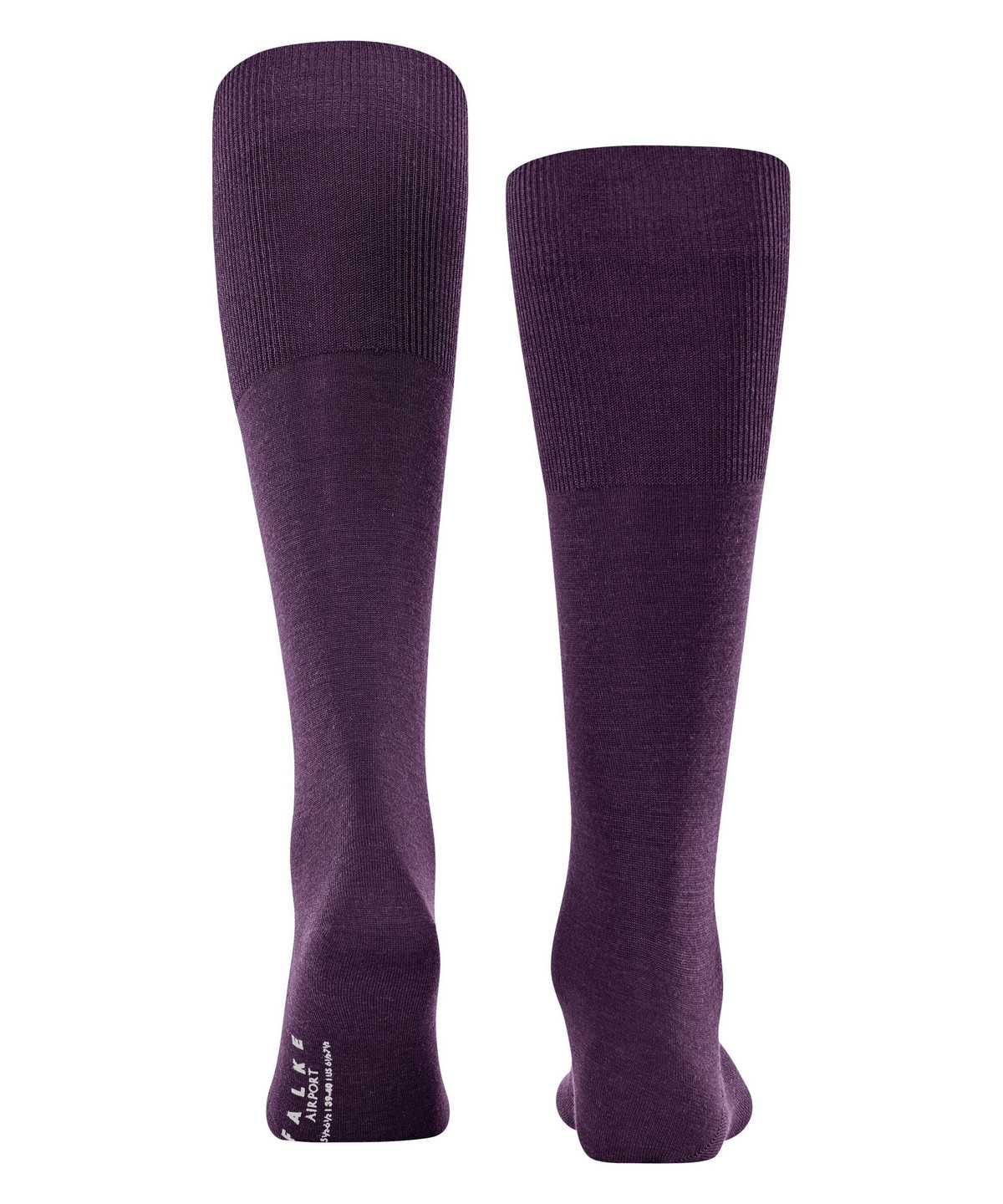 Skarpetki Falke Airport Knee-high Socks Męskie Niebieskie | BOFPUX-917