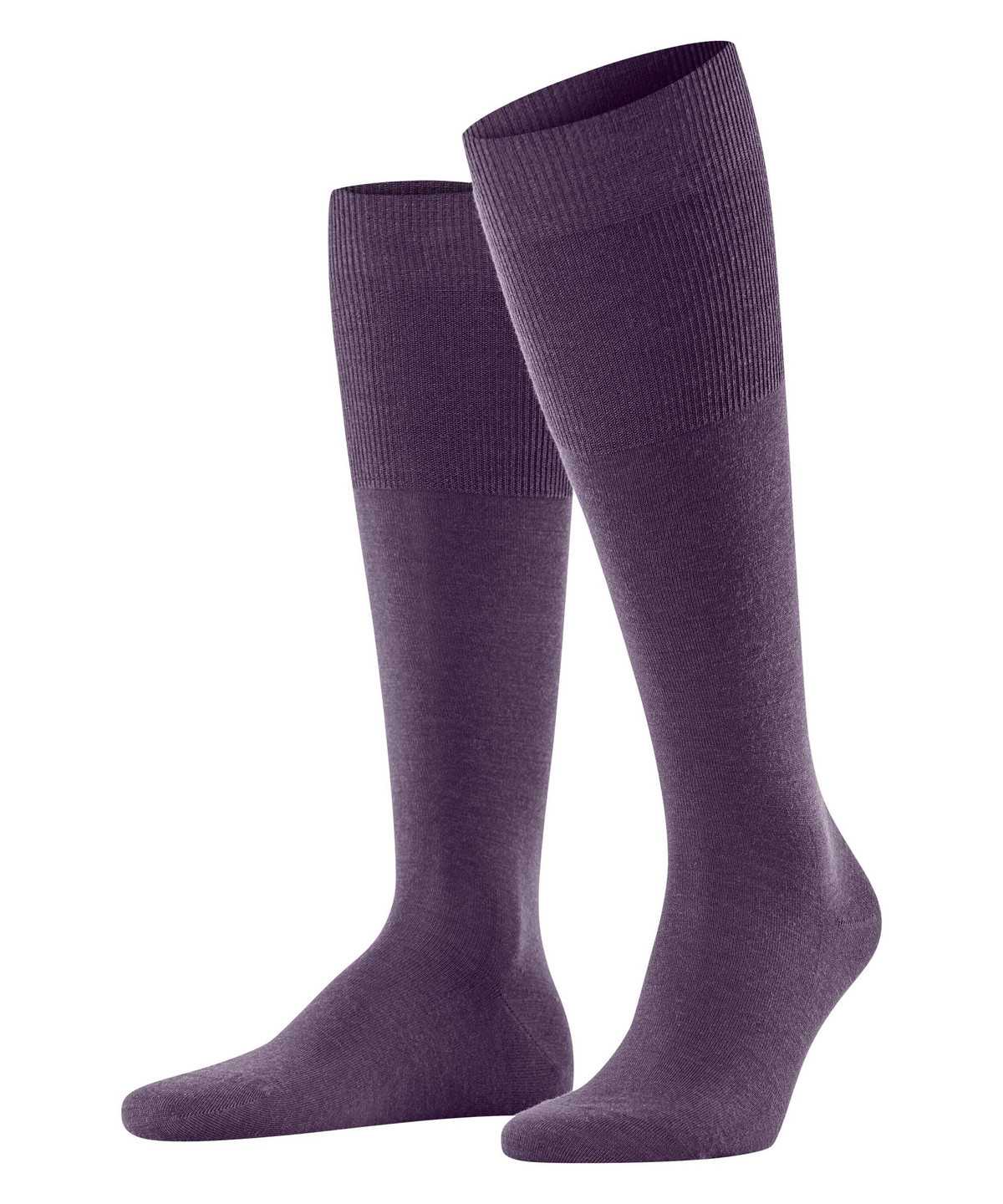 Skarpetki Falke Airport Knee-high Socks Męskie Niebieskie | BOFPUX-917