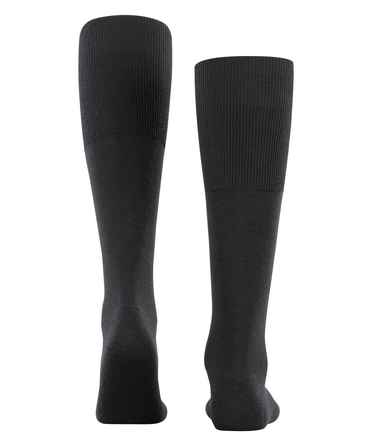 Skarpetki Falke Airport Plus Knee-high Socks Męskie Czarne | OYFMUJ-831