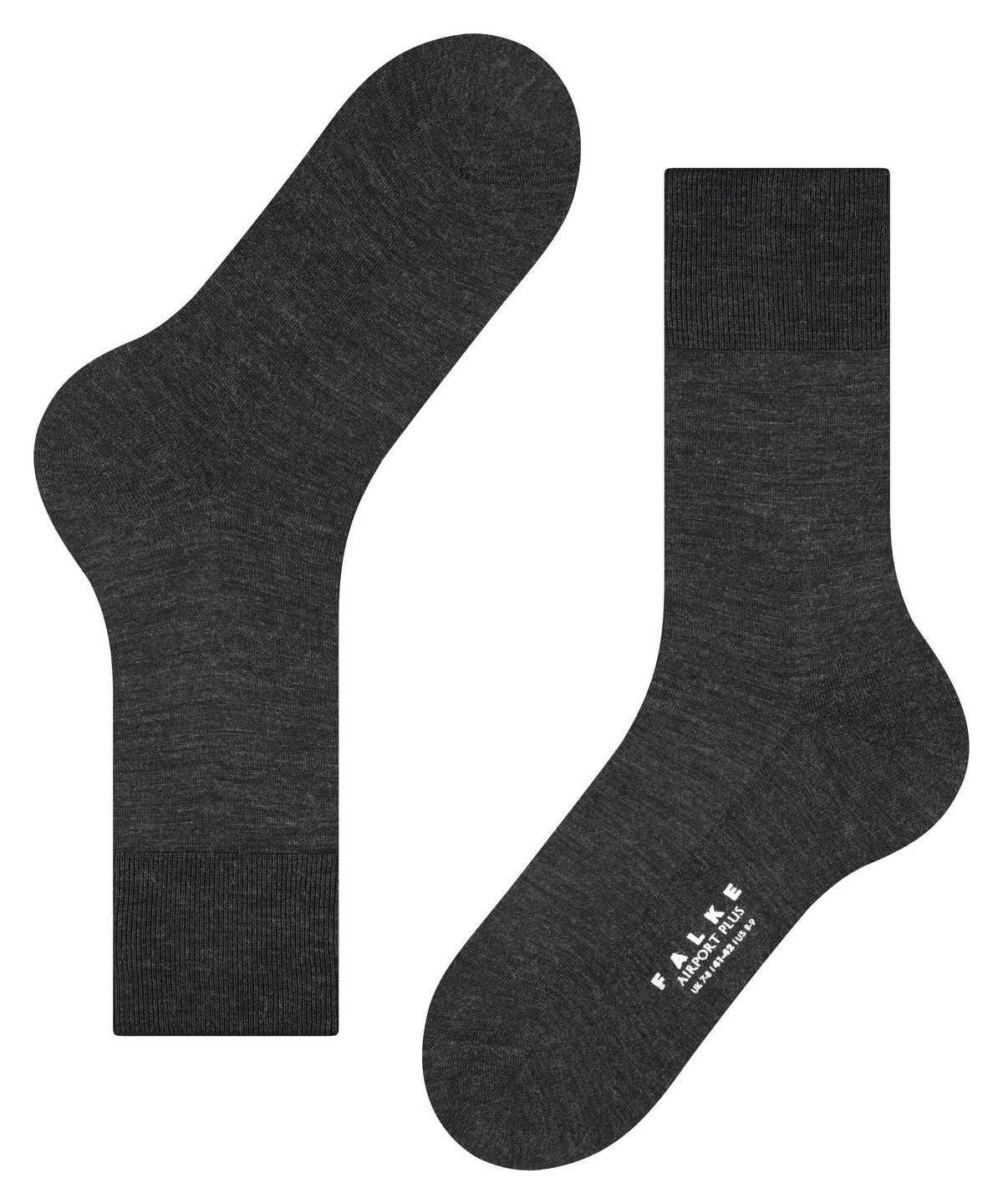 Skarpetki Falke Airport Plus Socks Męskie Szare | LYRCKX-815