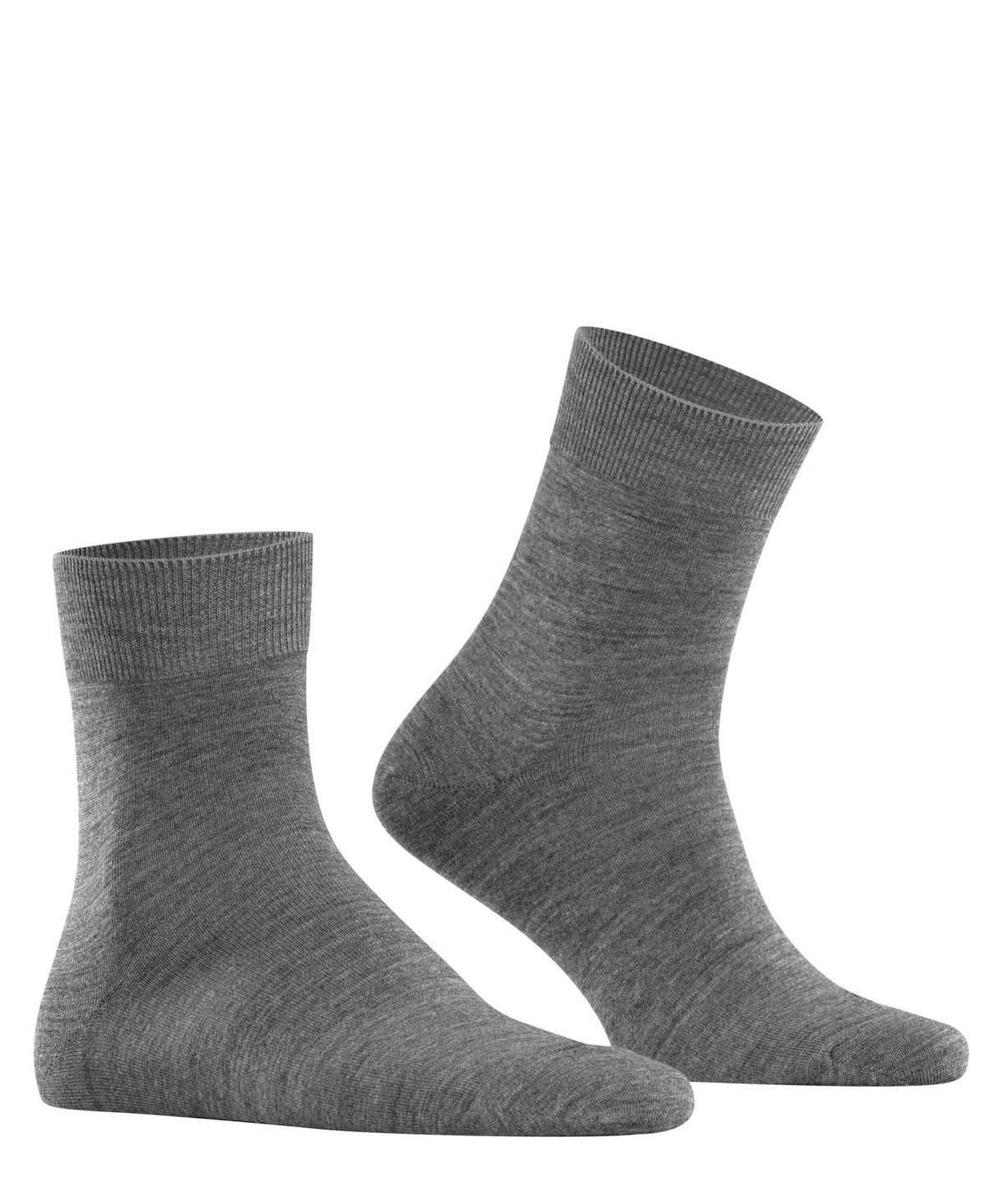 Skarpetki Falke Airport Short sock Męskie Szare | ZKNJCU-905