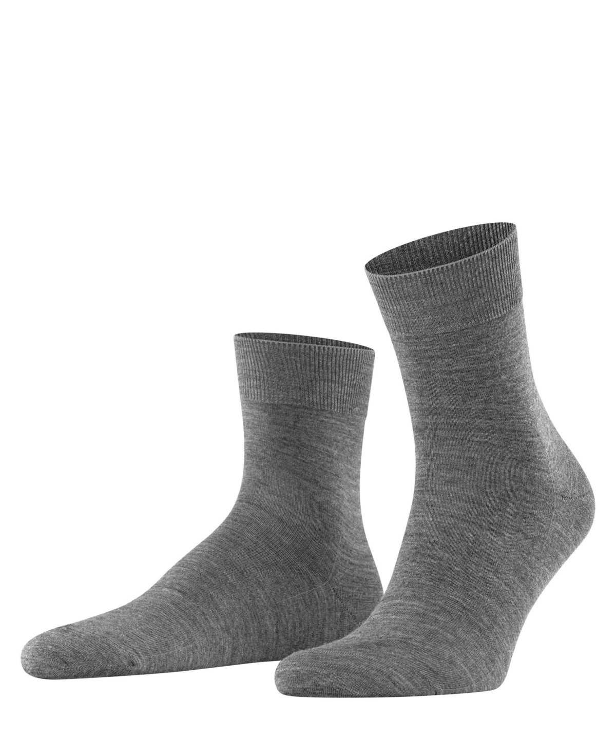 Skarpetki Falke Airport Short sock Męskie Szare | ZKNJCU-905