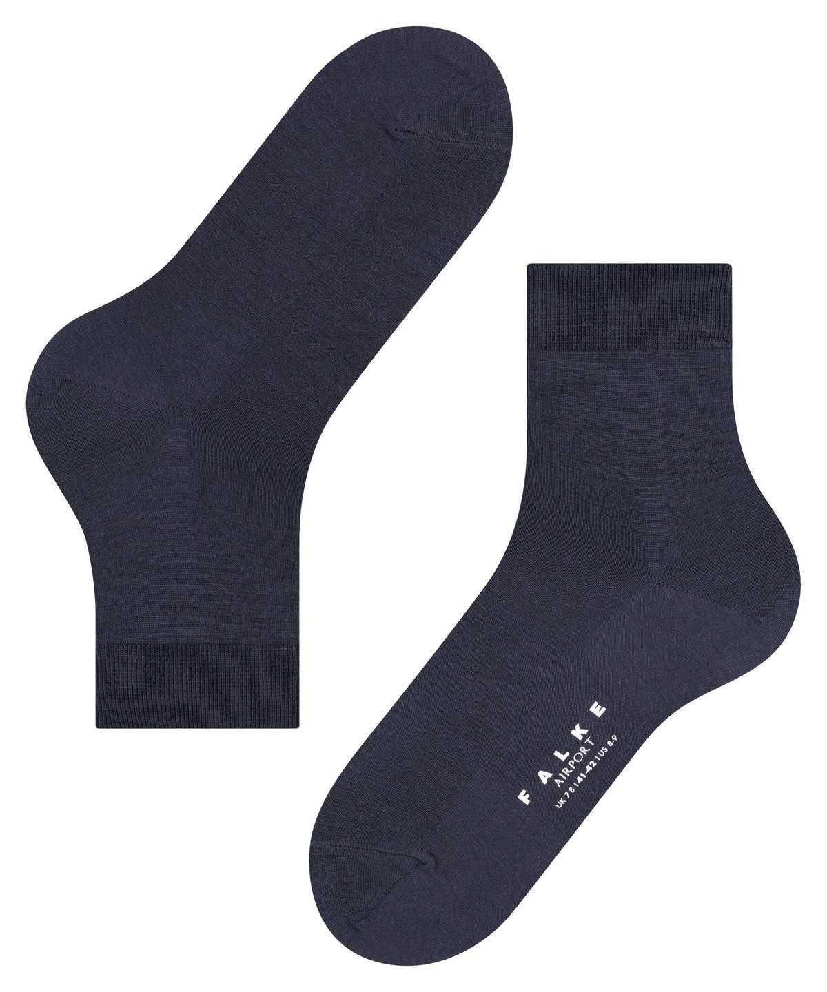 Skarpetki Falke Airport Short sock Męskie Niebieskie | GBMRYV-085