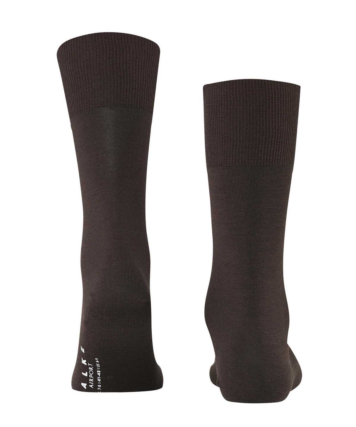 Skarpetki Falke Airport Socks Męskie Brązowe | KNEOVX-914