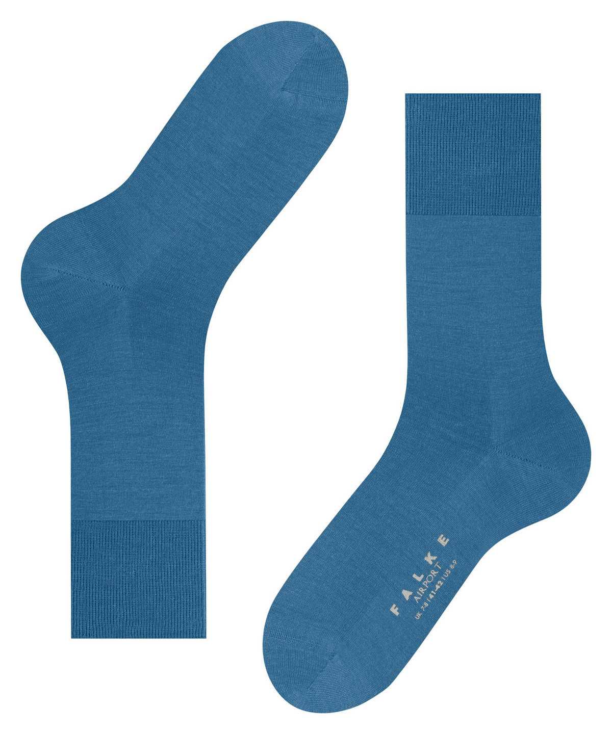 Skarpetki Falke Airport Socks Męskie Niebieskie | UGYVNQ-105