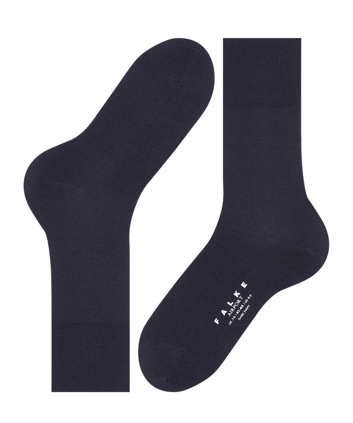 Skarpetki Falke Airport Socks Męskie Niebieskie | AKJEOP-153