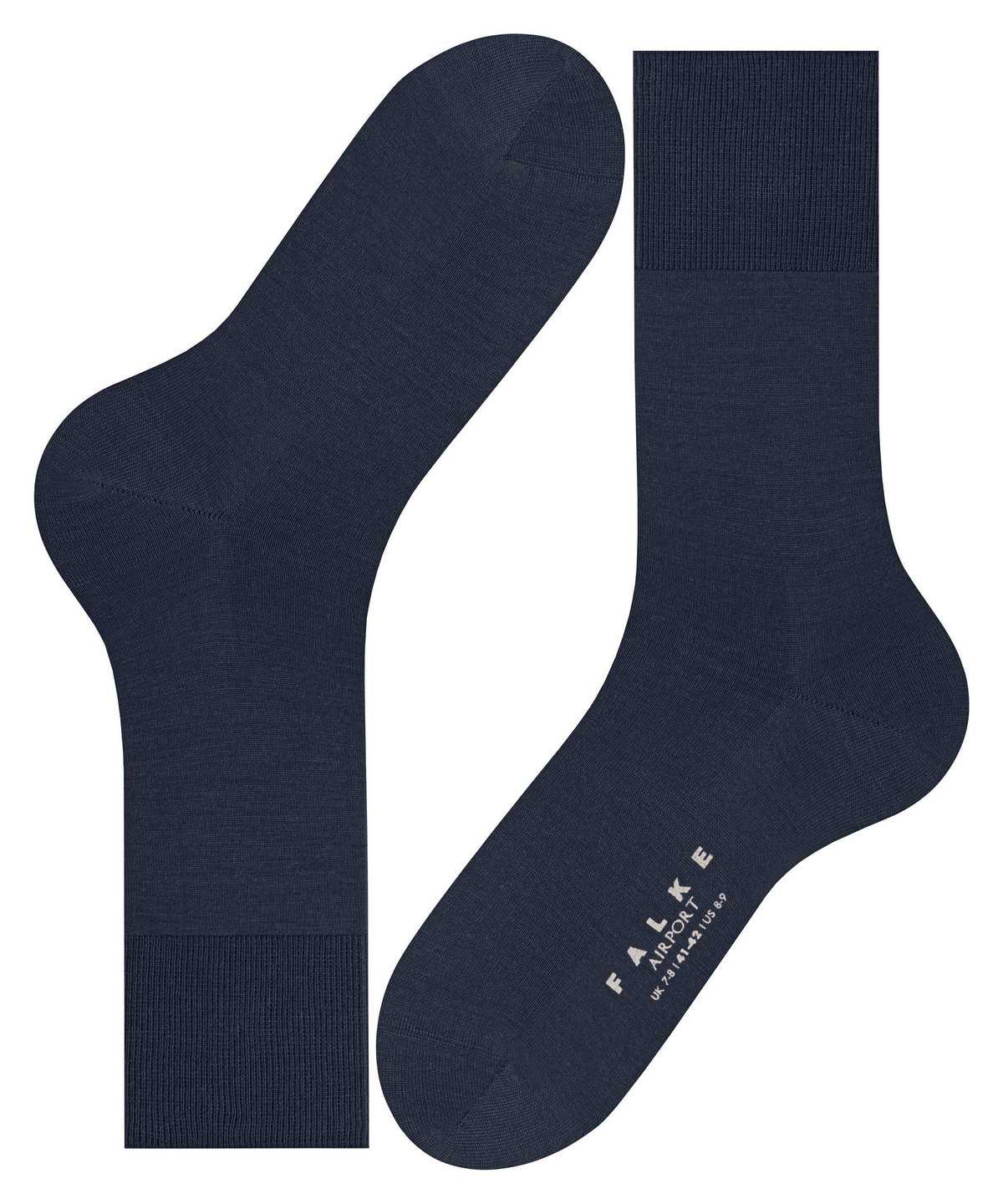 Skarpetki Falke Airport Socks Męskie Niebieskie | VCPROQ-596