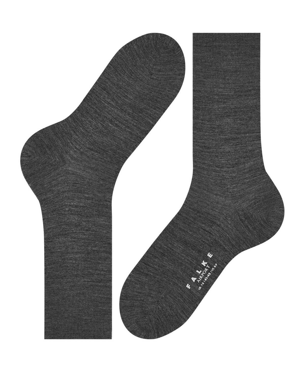 Skarpetki Falke Airport Socks Męskie Szare | XJLTSN-130