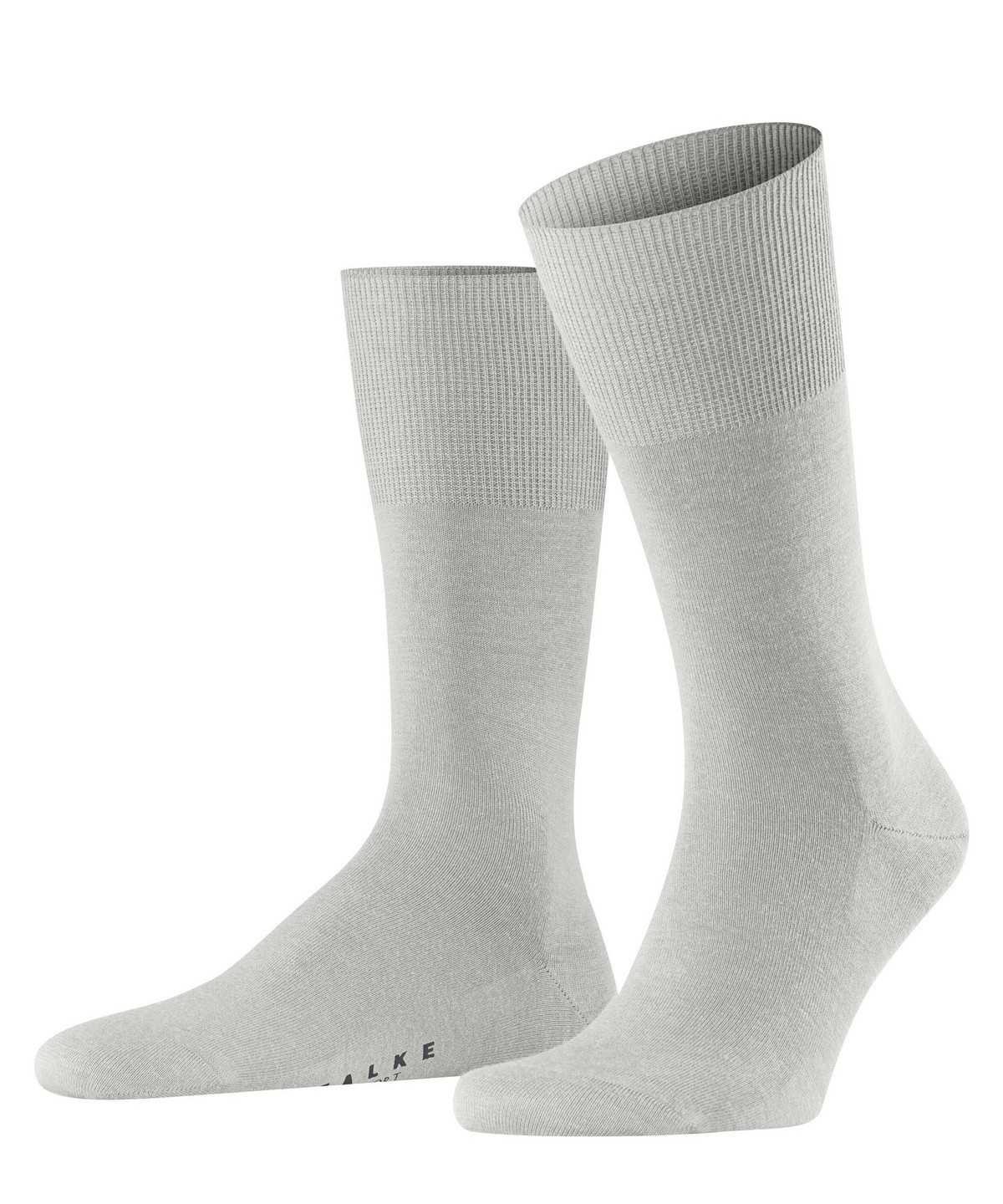 Skarpetki Falke Airport Socks Męskie Szare | UQICBE-643