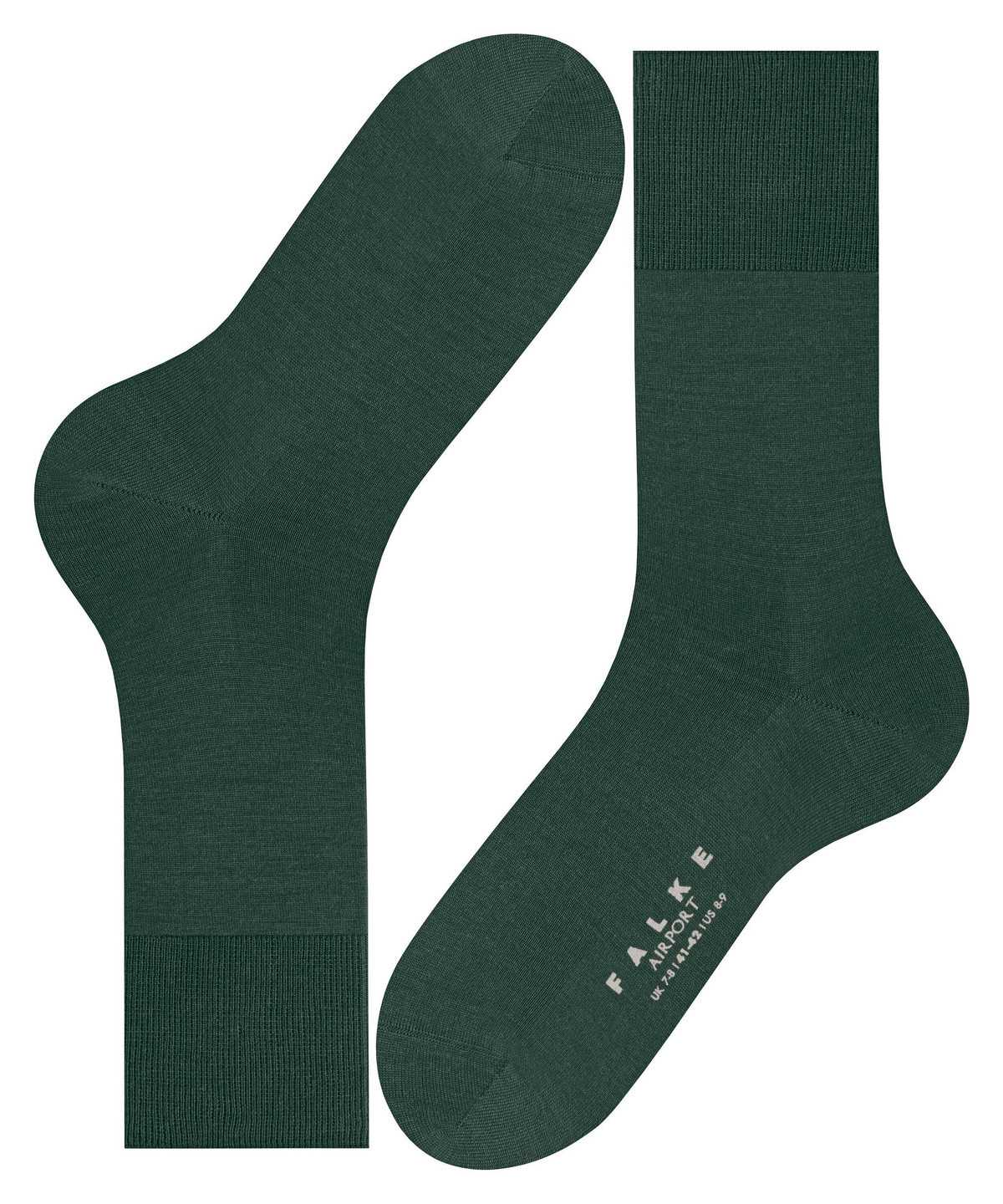 Skarpetki Falke Airport Socks Męskie Zielone | KLOXJQ-138