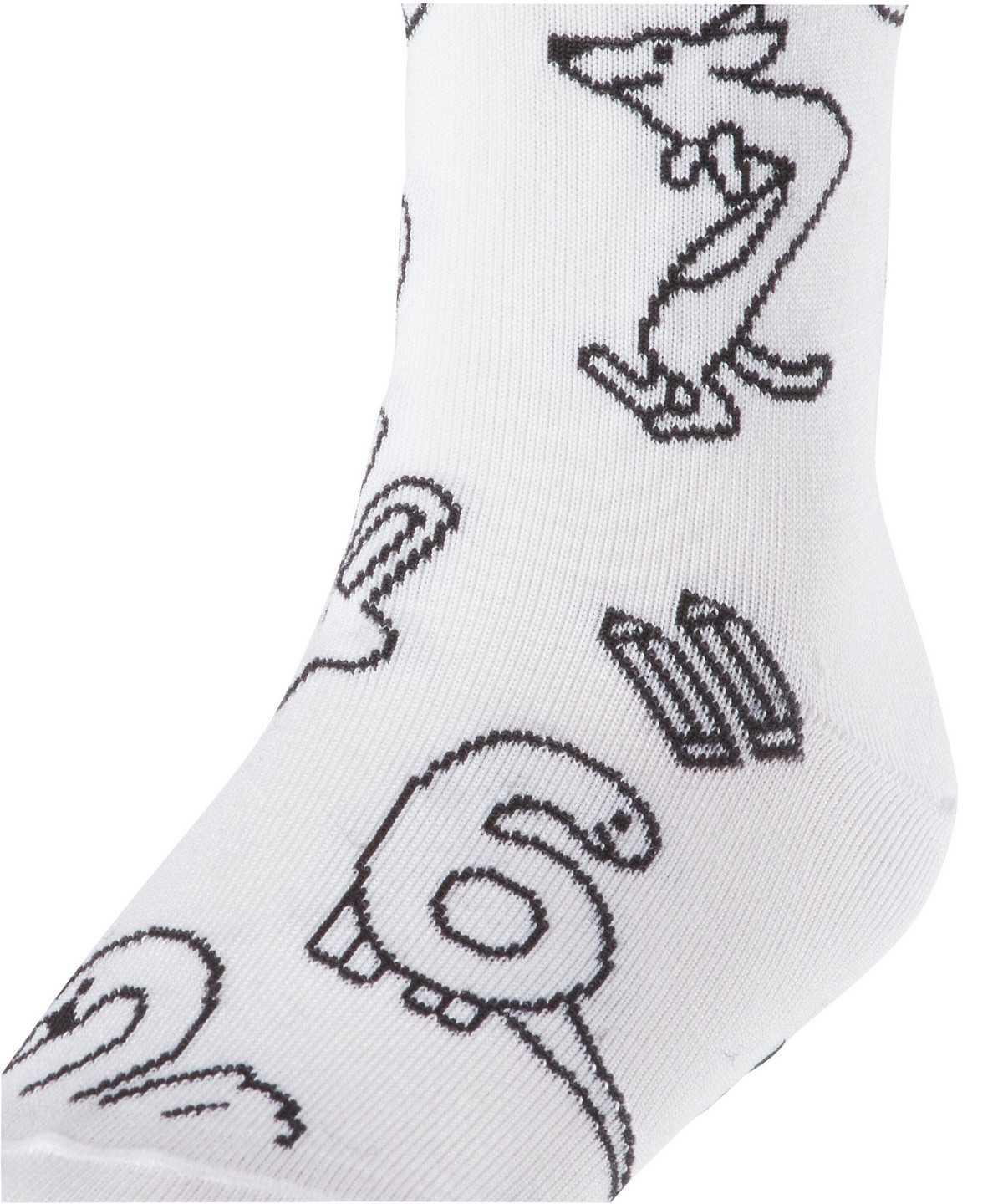 Skarpetki Falke Animal Number Paint Set Socks Dziecięce Białe | VOUQHE-129