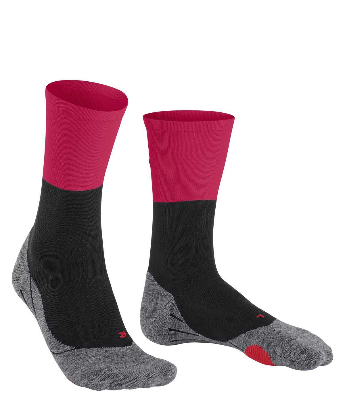 Skarpetki Falke BC Gravel Biking Socks Męskie Czarne | VMSJRZ-231