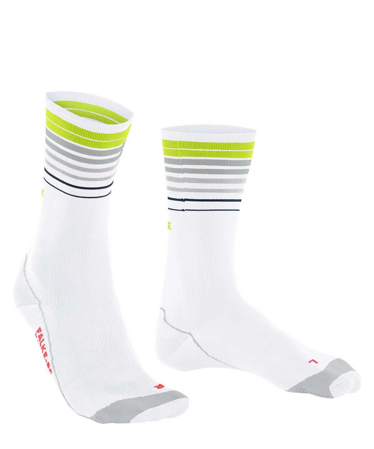 Skarpetki Falke BC Impulse Biking Socks Męskie Białe | FUGNEK-203