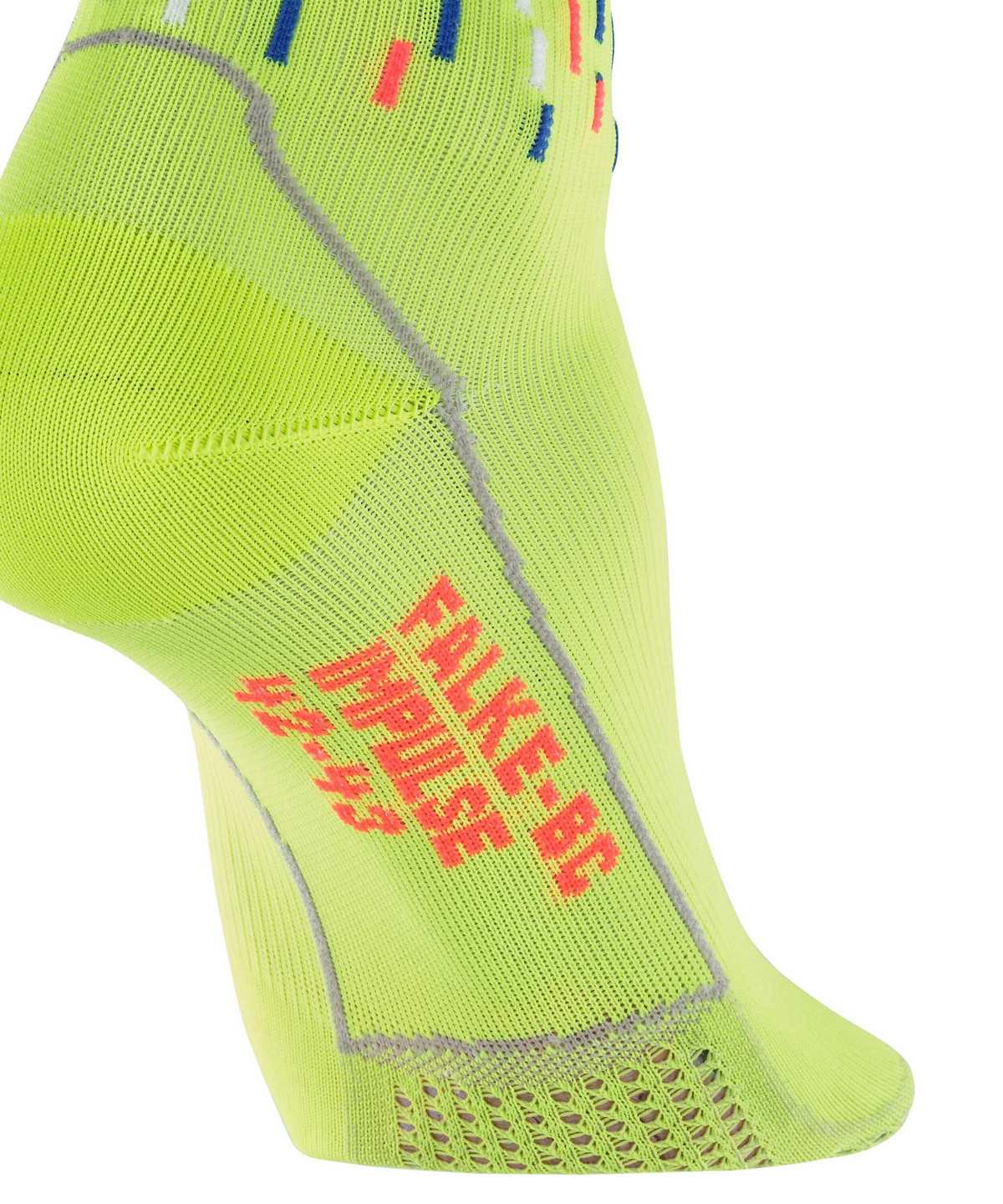 Skarpetki Falke BC Impulse Biking Socks Męskie Żółte | ZWMBRO-961