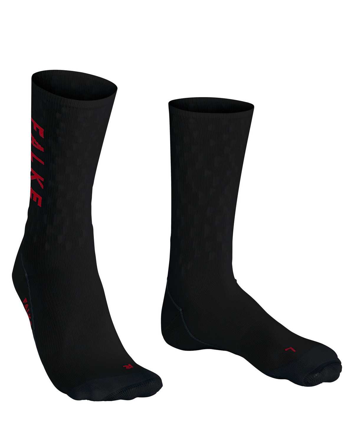 Skarpetki Falke BC Impulse Biking Socks Męskie Czarne | OAEXWI-098