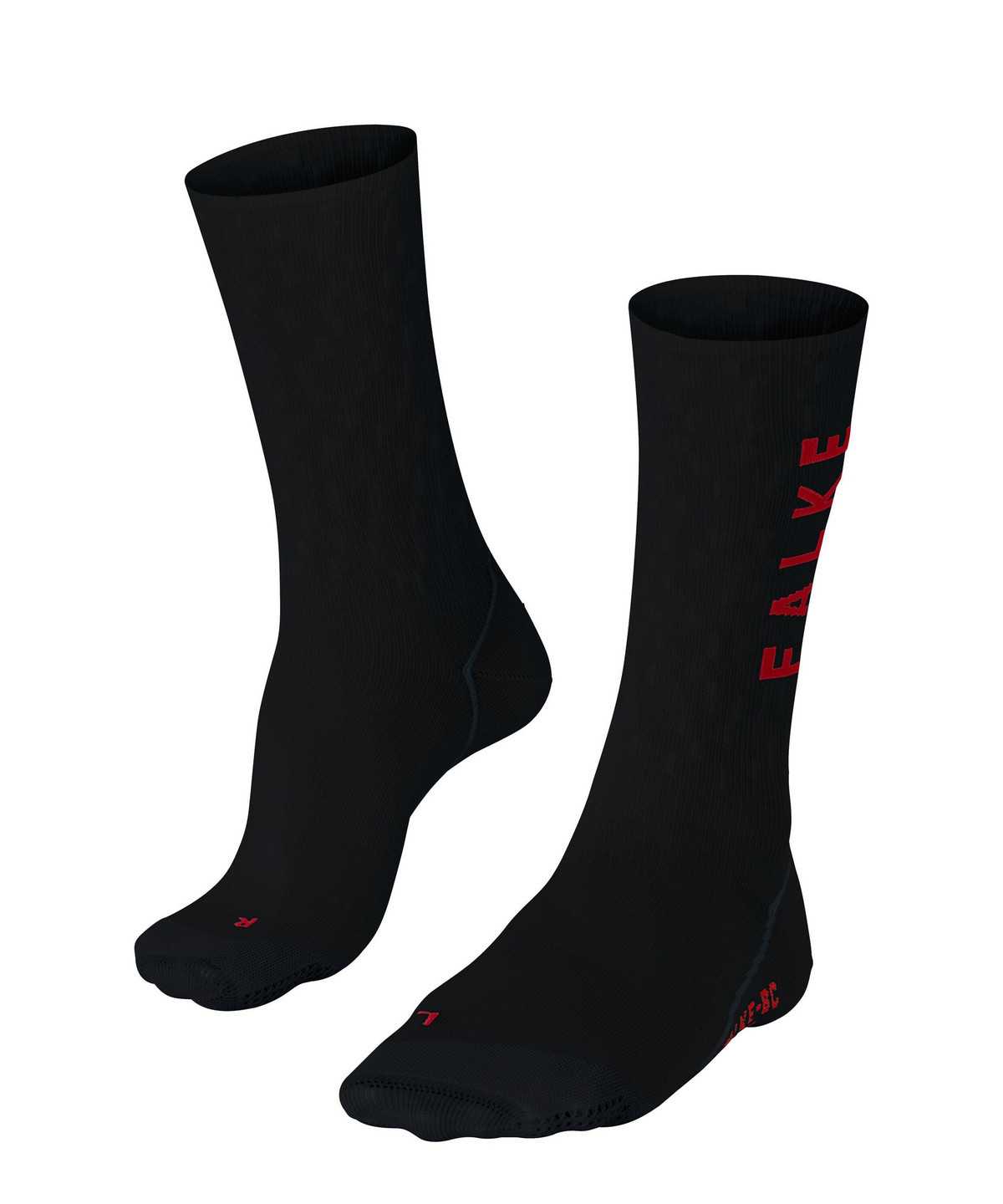 Skarpetki Falke BC Impulse Biking Socks Męskie Czarne | OAEXWI-098