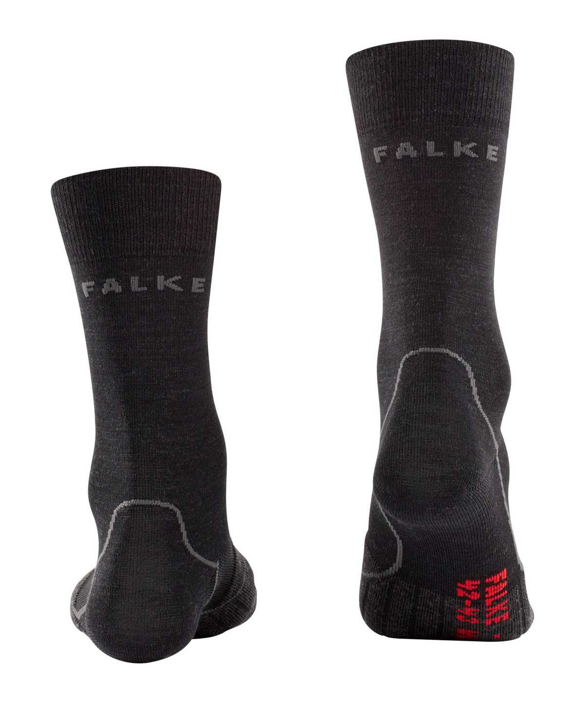 Skarpetki Falke BC Warm Biking Socks Męskie Czarne | JSDXLI-607