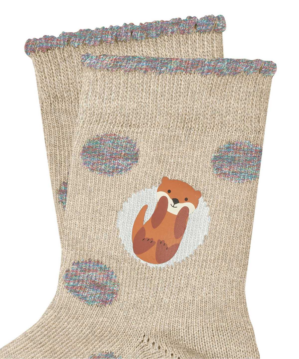 Skarpetki Falke Baby Cute Otter Socks Niemowlęce Beżowe | GFRNKX-170