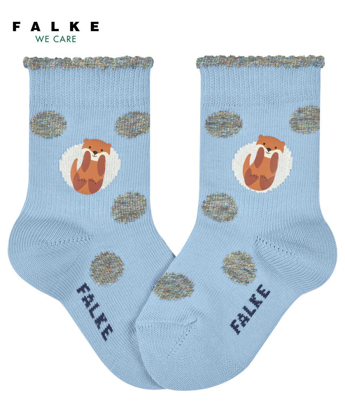 Skarpetki Falke Baby Cute Otter Socks Niemowlęce Niebieskie | LYIDGQ-324