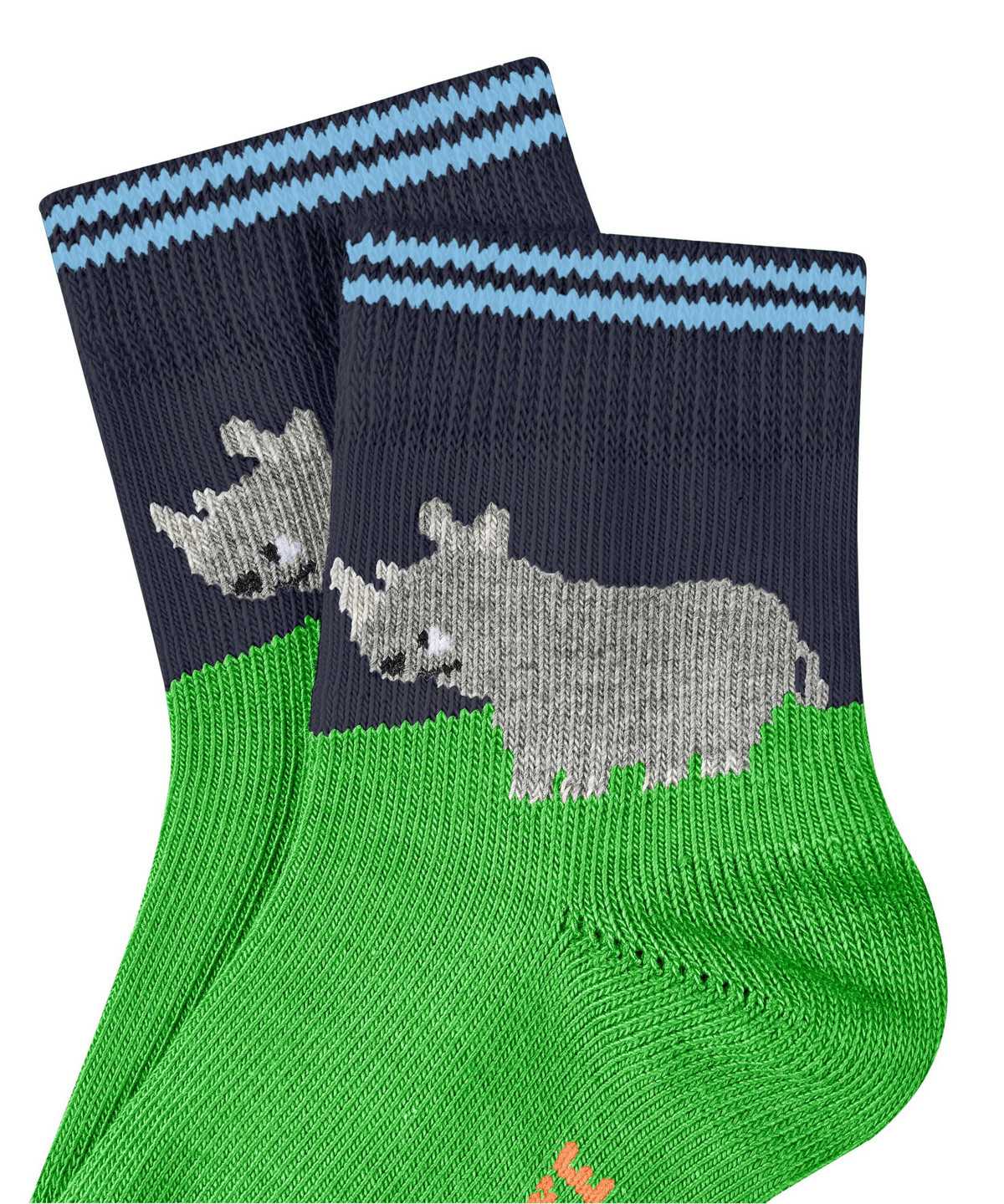 Skarpetki Falke Baby Rhino Love Socks Niemowlęce Niebieskie | YOWEKN-852