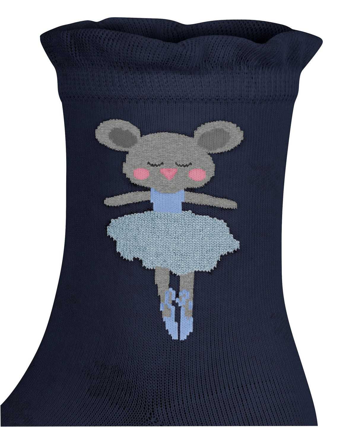 Skarpetki Falke Ballerina Mouse Socks Dziecięce Niebieskie | QZGCLW-654