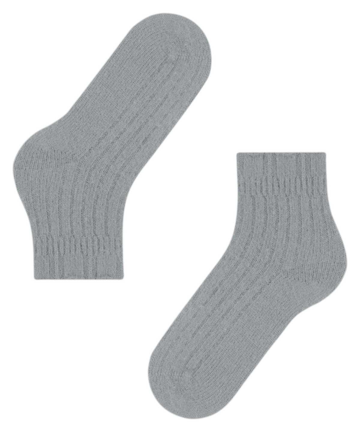 Skarpetki Falke Bedsock Rib House socks Damskie Szare | JQRZPX-970