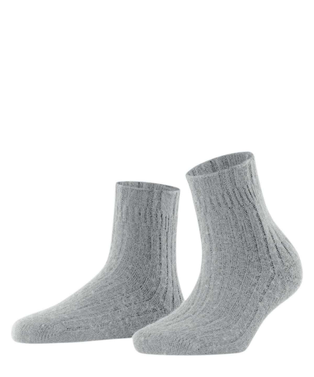 Skarpetki Falke Bedsock Rib House socks Damskie Szare | JQRZPX-970