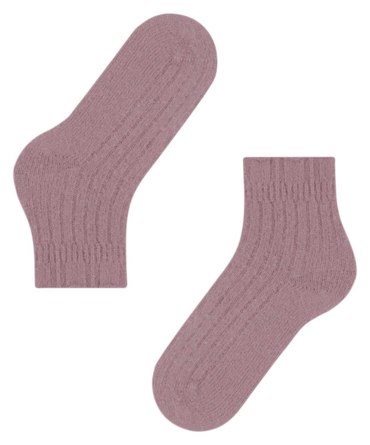 Skarpetki Falke Bedsock Rib House socks Damskie Czerwone | IGABDQ-604