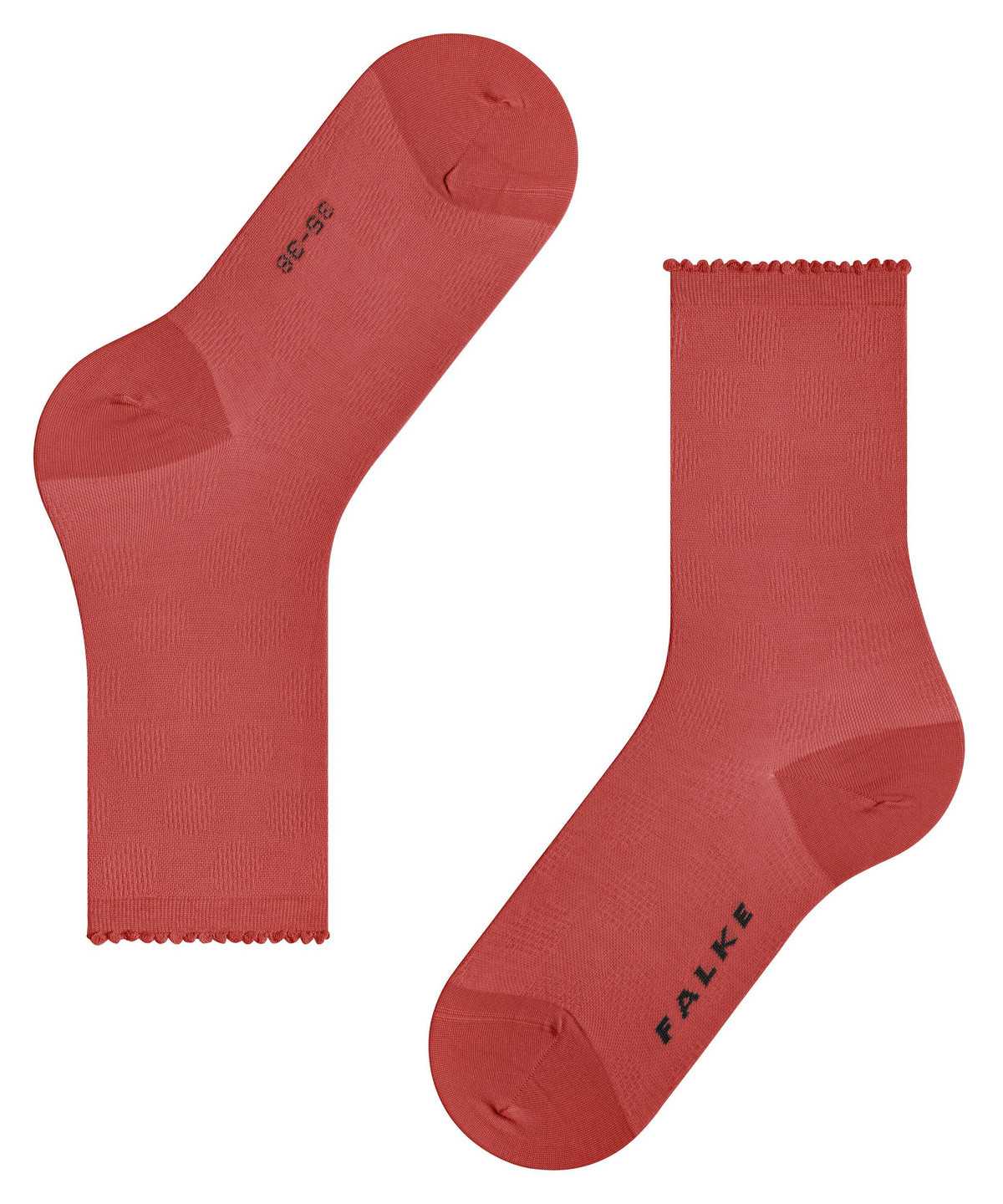 Skarpetki Falke Bold Dot Socks Damskie Czerwone | NWDJIY-287