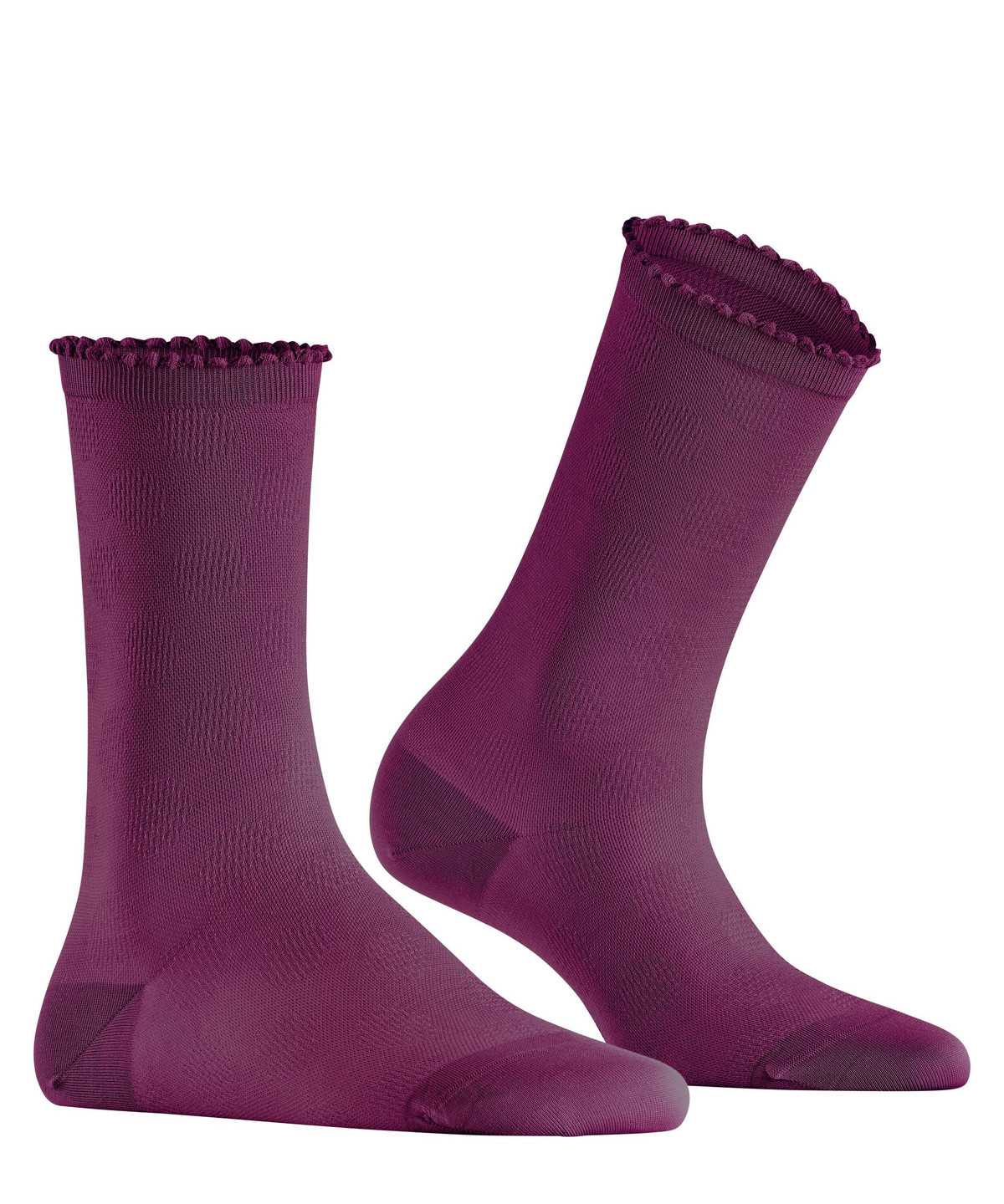 Skarpetki Falke Bold Dot Socks Damskie Fioletowe | FPSQOC-402