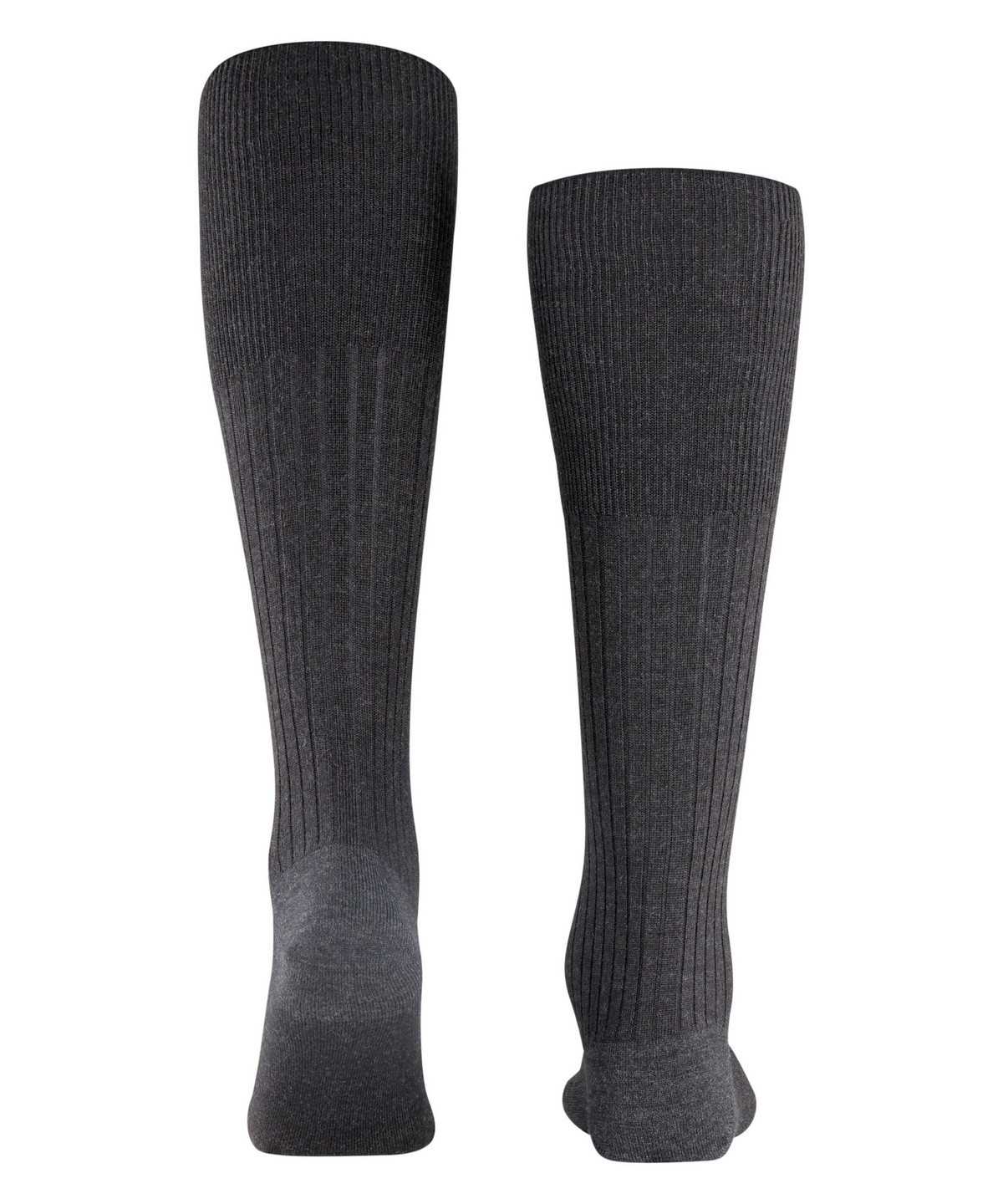 Skarpetki Falke Bristol Pure Knee-high Socks Męskie Szare | OPWEFY-513